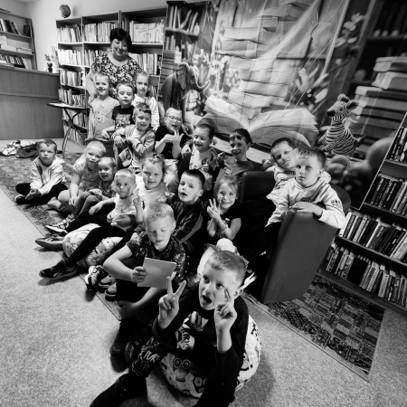 Wizyta w bibliotece publicznej