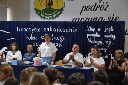 Uroczyste zakończenie roku szkolnego klas I-VI