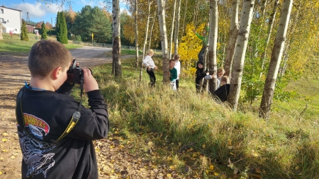 Zajęcia fotograficzne klasy IV